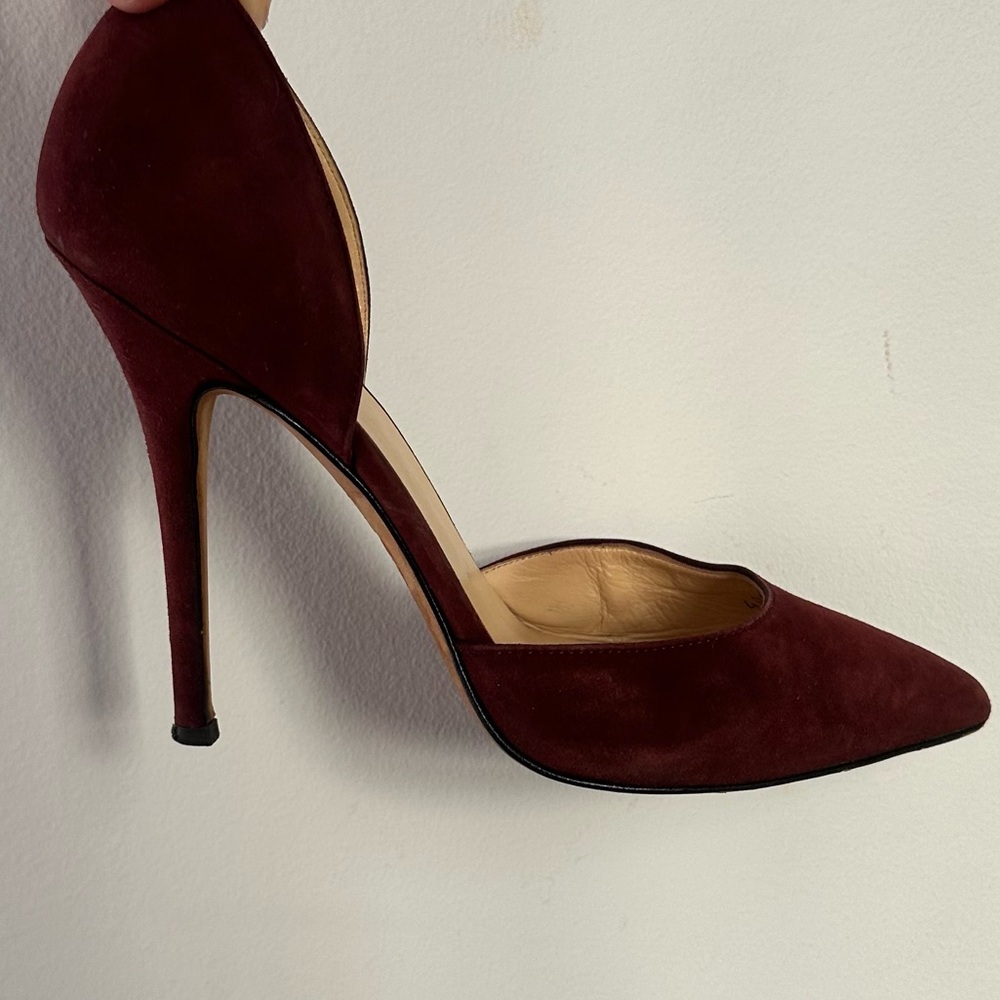 Barney’s New York Elegant Burgundy Stiletto Heels size 38
